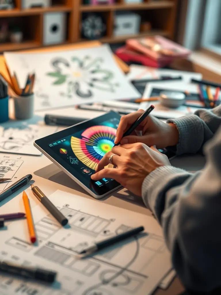 Motion graphics artist creating dynamic animations and title sequences, adding visual flair and engagement to video projects.